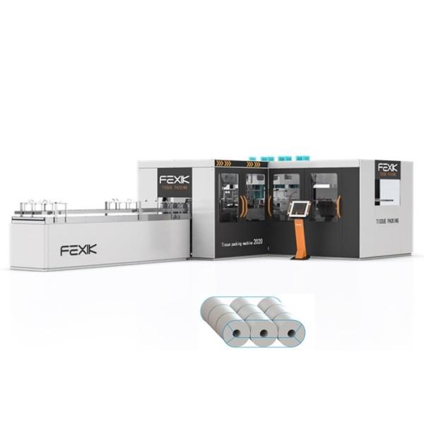3 Lanes 50mic Toilet Paper Maker , 250mm Kitchen Towel Machine