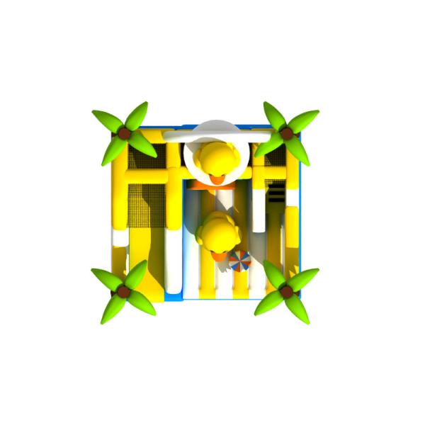 Duck Themed PVC 6x5.5x5.4m Inflatable Combos Party Blow Up Bouncer