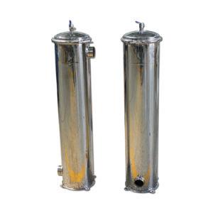 Quality high quality ss 304 cartridge filter housing for water treatment with 5 micron pp filter cartridge for sale