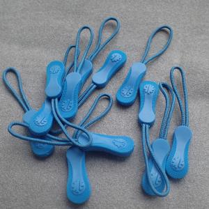 China No Toxic Elastic Plastic Zipper Slider Puller on sale