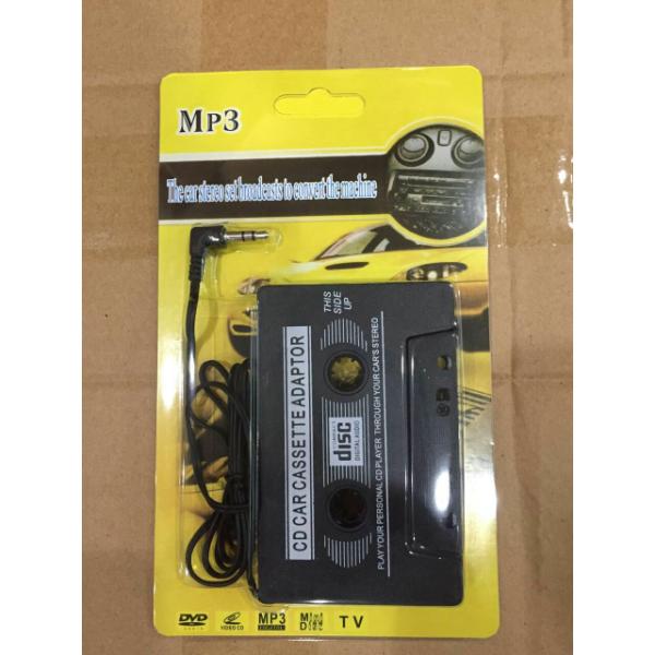 CD Car Audio Cassette Adapter With 3.5mm Audio Headphone Jack