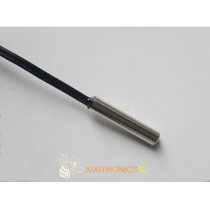 Quality 10K 3470 CuNi Refrigerator Straight Probe Temperature Sensor MFT Series for sale