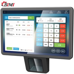 Supermarket Goods Barcode Scanner and Reader Bimi 10.1 inch Android 7.1 POS