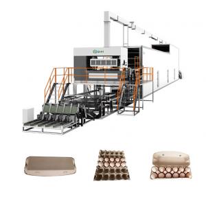 Quality OEM Egg Paper Tray Making Machine 156KW-160KW Egg Carton Maker for sale