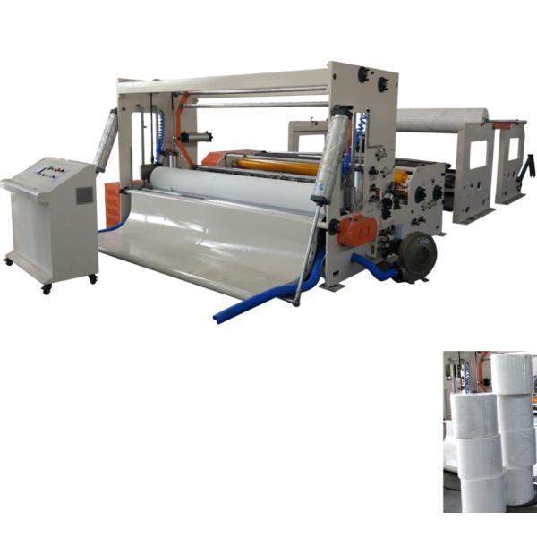 Slitting Rewinding Machine , Paper Slitter Rewinder Machine Napkin paper base paper roll