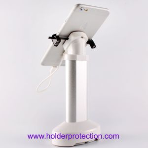 Quality COMER Mobile phone cradles alarm stand holder with clamps high security locker for sale