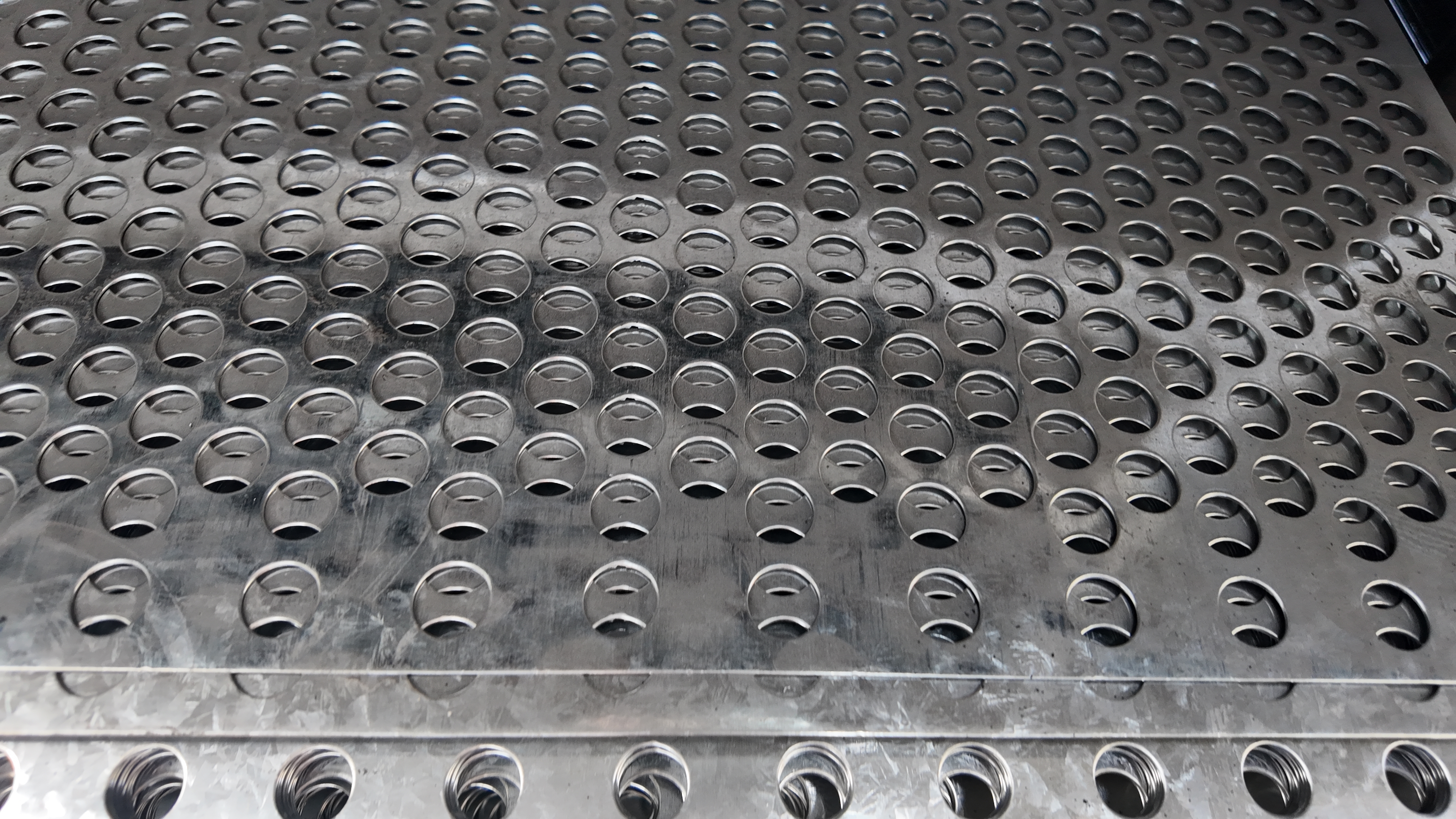 304 316 Stainless Steel Round Hole Perforated Sheet