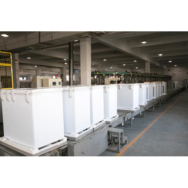 800L Two Doors Deep Chest Freezer Mechanical Temperature Control