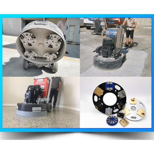 25*12mm Diamond Tooling Double Button Seg For ASL Concrete Grinders