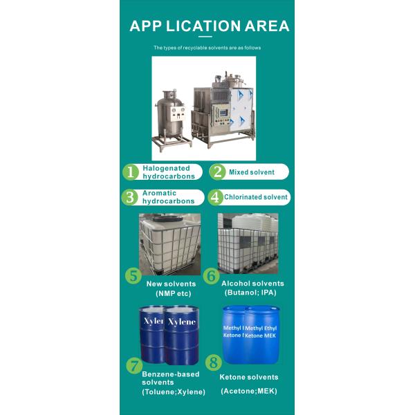 300L Precise Temperature Control Air Cooled Solvent Recovery Machine With Labor Saving And Easy Operation