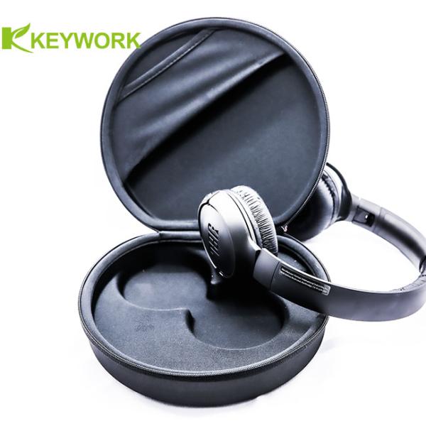 Travel Carrying Headphone Case EVA Tool Case Headphone Protective Portable Storage Bag