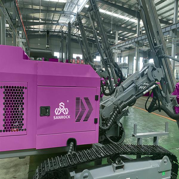 Hydraulic Blast Hole 30m Deep DTH Drilling Machine Mining Machinery Crawler Drilling Rig