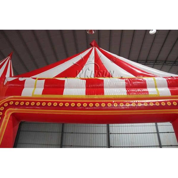 Outdoor Inflatable Advertising Arch / Archway 0.9mm PVC Material Made