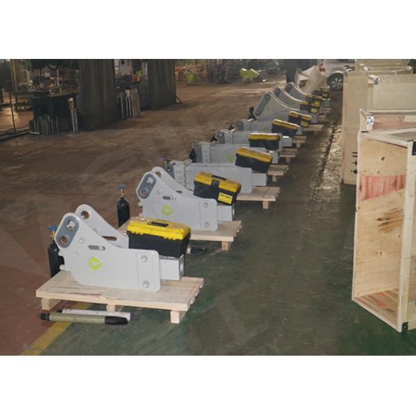 Backhoe Loader Excavator Hydraulic Breakers For Excavators JCB 3CX 3DX Mounted High Stability