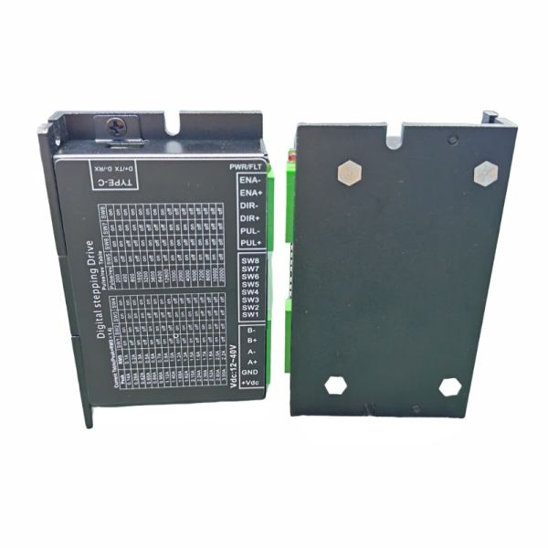 P430 Open Loop 2 Phase Pulse Stepper Motor Driver with DC12-40V and 0.14-3A Current for Nema17 Motors