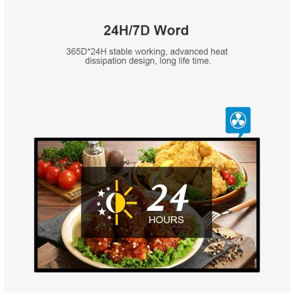ODM 32 inch lCD Interactive Digital Signage Display Wall Mount