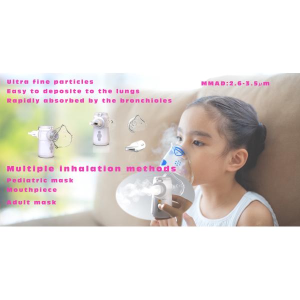 9ml Double Medication Cup Micropore Mesh Nebulizer for Respiratory Treatment