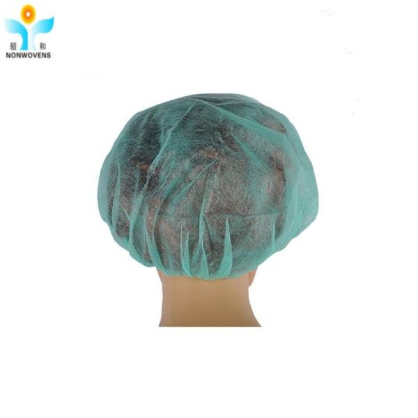 21'' Blue Mob Caps Medical Doctor With Tape Disposable Hair Net Cap Polypropylene Virgin Nurse Bouffant Caps
