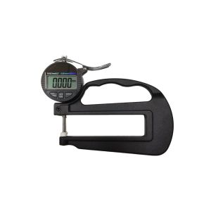 Quality 0-12.7mm/0-0.5″ Digital Thickness Gauge with 120mm Measuring Depth and Optional Ceramic Measuring Face for sale