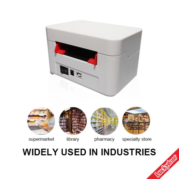 EAN13 EAN8 Wireless Thermal Shipping Label Printer 4x6 Label Maker Compatible