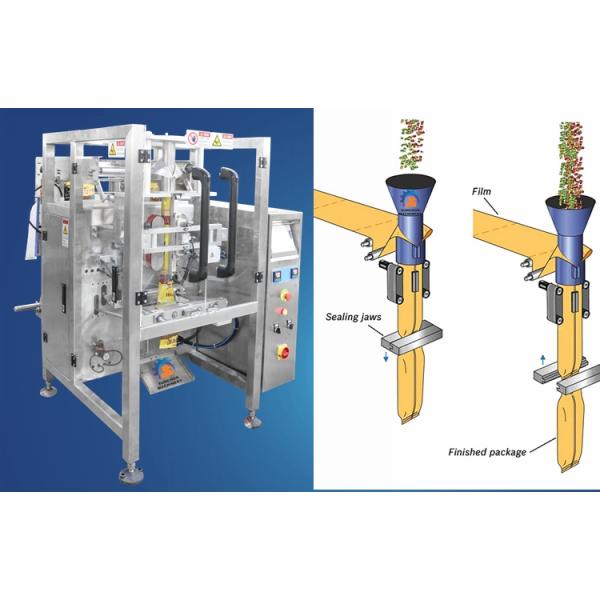 Stainless Steel Automatic Frozen French Fries Packing Machinery