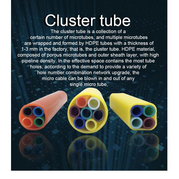 DL Connector PE 12.5mm Fiber Optic microtubes polyethylene sheath