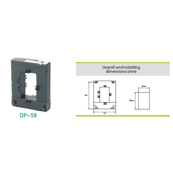 split ct DP-58 current transformer factory 600/5A wound type current transformer for Digital meter