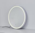Square And Circle LED Bathroom Mirror Light ABS Plastic Frame