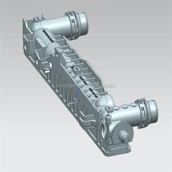 Auto Radiator Plastic Tank Injection Mould PA66 Material