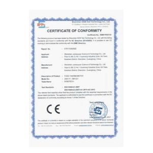 Shaanxi Sibeier(Sbe) Electronic Technology Co., Ltd. Certifications
