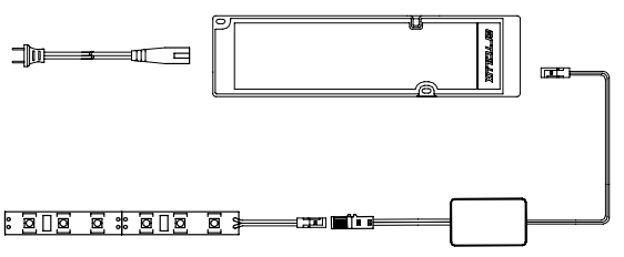 S1015H 4G Controller Receiver 12V/24V 60W Dimming/Switch Small 40x25x10.2mm