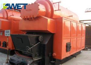 Quality Efficient 800KW Chain Boiler , Industrial Heating Biomass Hot Water Boiler for sale