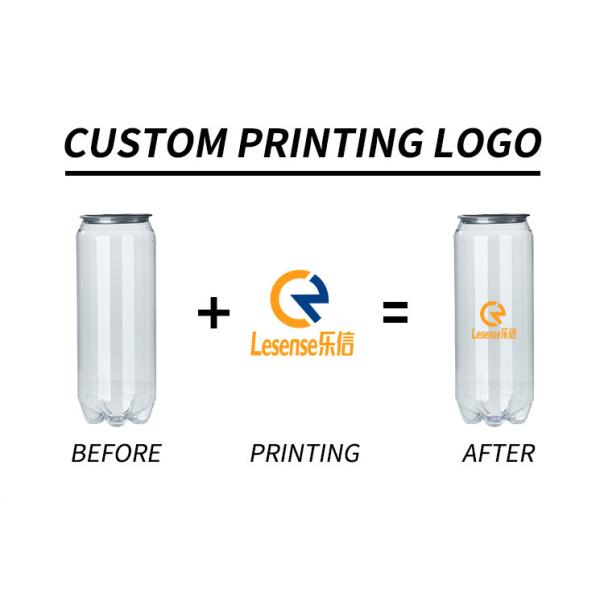 650ml 700ml PET Plastic Beverage Bottles For Milk Tea Soda Cold Coffee