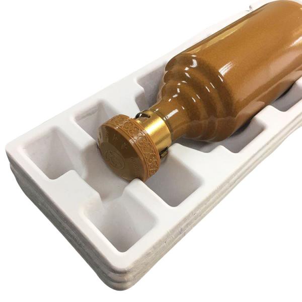 Molded Recycled Paper Tray Oilproof Biodegradable Cardboard Packaging