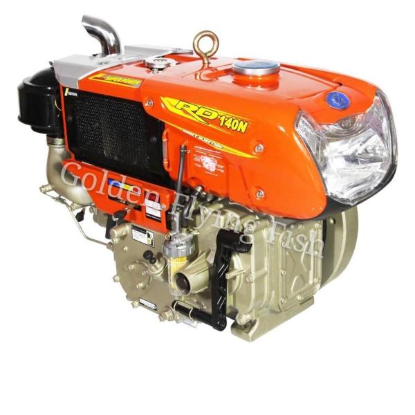 Horizontal RD140N 250 g/kwh 14HP Tractor Diesel Engine
