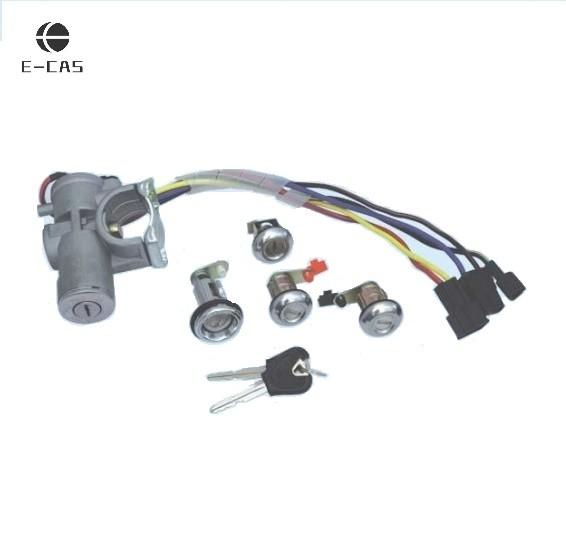 Buy Ignition Started Car Power Door Lock Switch Set , Key Ignition Switch Black Color For KIA PRIDE at wholesale prices