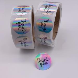 Quality Waterproof Customized Laser 3D Hologram Sticker , Holographic Vinyl Decal in roll for sale