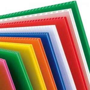 Quality 10mm Recycled Coroplast Corrugated Plastic Sheets Customization for sale