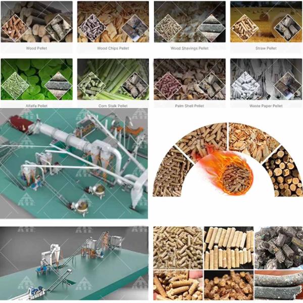 Wood Sawdust Briquetting Machine Recycling Sorting Biomass Briquette Press Machine