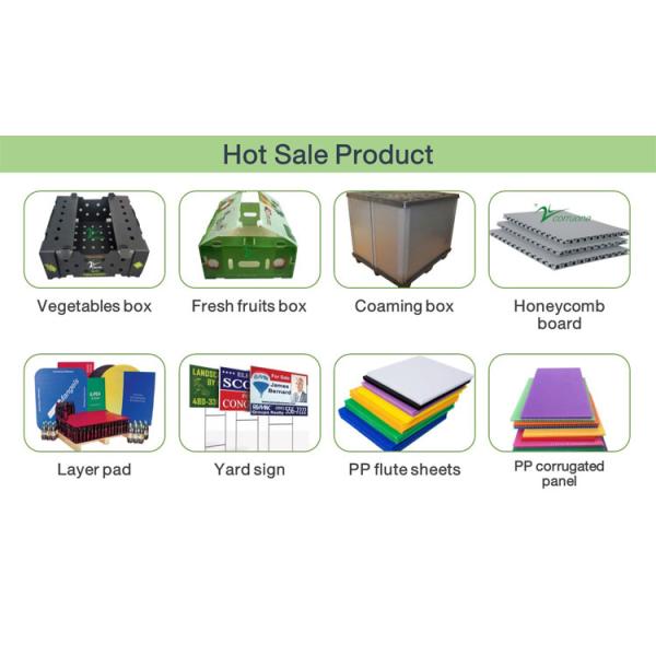 PP 3mm Corflute Sheet Correx Corrugated Plastic Floor Protection Sheets