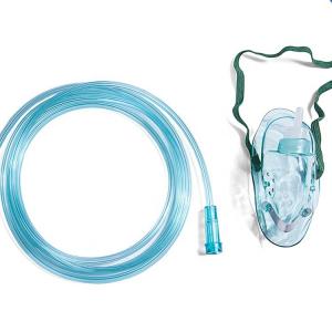 Quality CE ISO Medical PVC Disposable Oxygen Mask With Tubing for sale