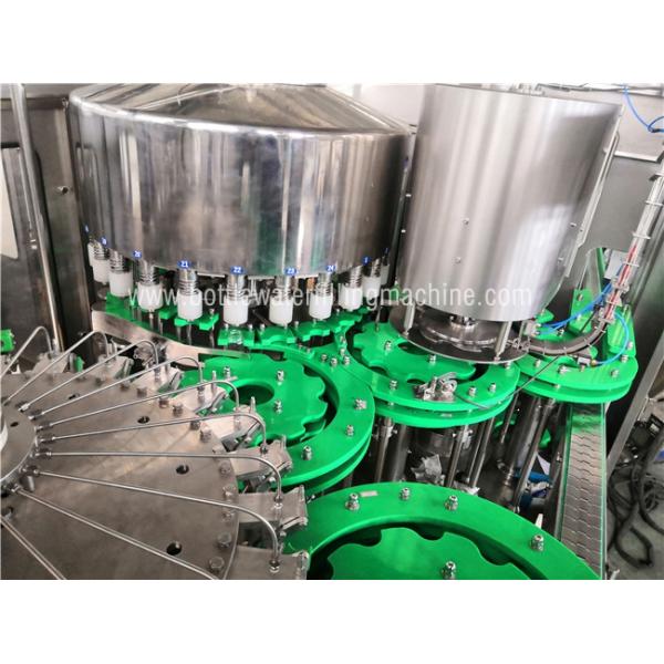 Full Automatic Fruit Juice Glass Bottle Filling Machine / Production Line