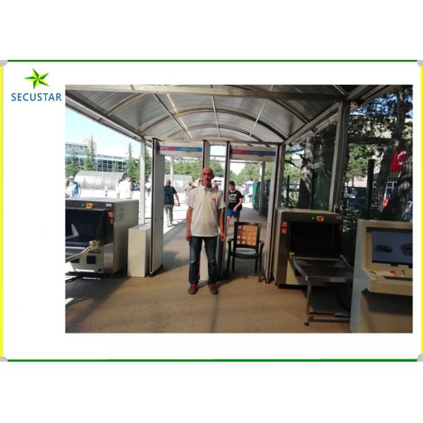 Dual Energy Airport Security Screening Machine , X Ray Baggage Inspection System