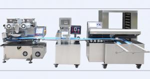 Quality Encrusting Bread Making Machine , Industrial  Bread Making Equipment Computer Control for sale