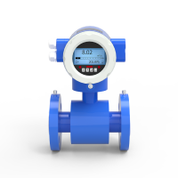 Sanitary 3A Certified Electromagnetic Flow Meter Magnetic Flowmeter with Display for Pure Water Juice Pharmaceutical Industry