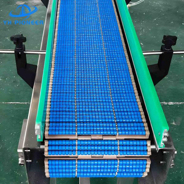 Steel Conveyor Ball Chain Plate With PP PE POM Modular Belt For Smooth Transport
