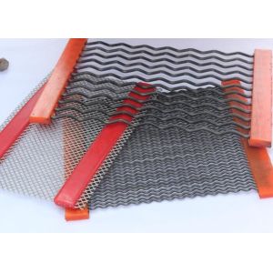 Quality Diamond Hole W Mesh Self Cleaning Vibrating Screen Mesh for sale
