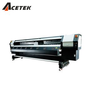 China Konica 512 30pl Digital Solvent Printer , Outdoor Vinyl Banner Printing Machine on sale