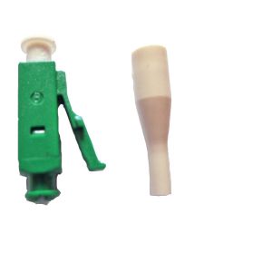Quality Green Housing Lc Apc Fiber Connector 0.9mm SM 50dB Return Loss for sale