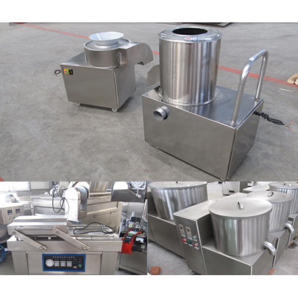 Snack Food Factory Semi Automatic Potato Chips Production Line